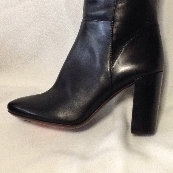 Tory Burch "Bowie" over the knee leather boots - Picture 4 of 4